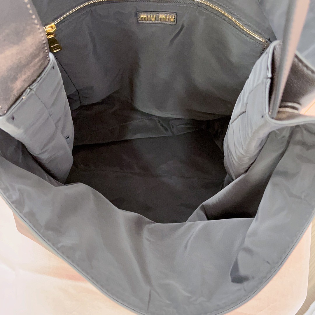 Miu Miu 5BC117_2F6P_F0V6L_V_OOO Sand/Coffee M1