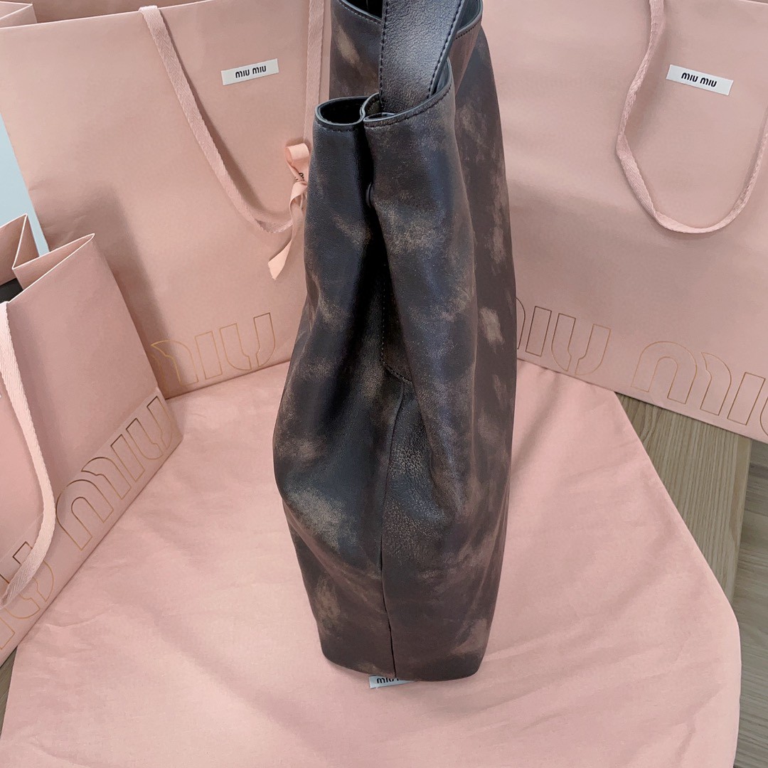 Miu Miu 5BC117_2F6P_F0V6L_V_OOO Sand/Coffee M1