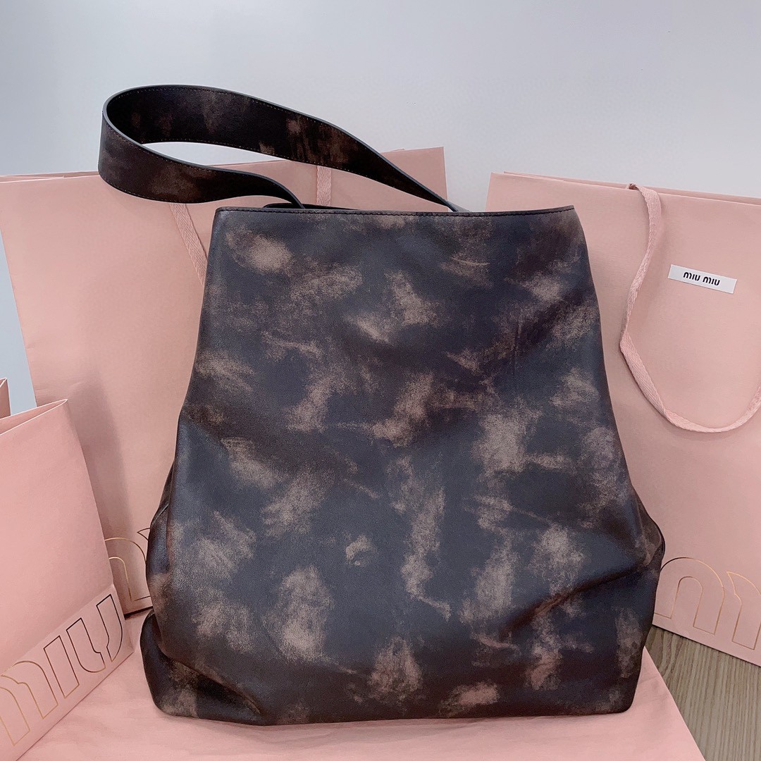 Miu Miu 5BC117_2F6P_F0V6L_V_OOO Sand/Coffee M1