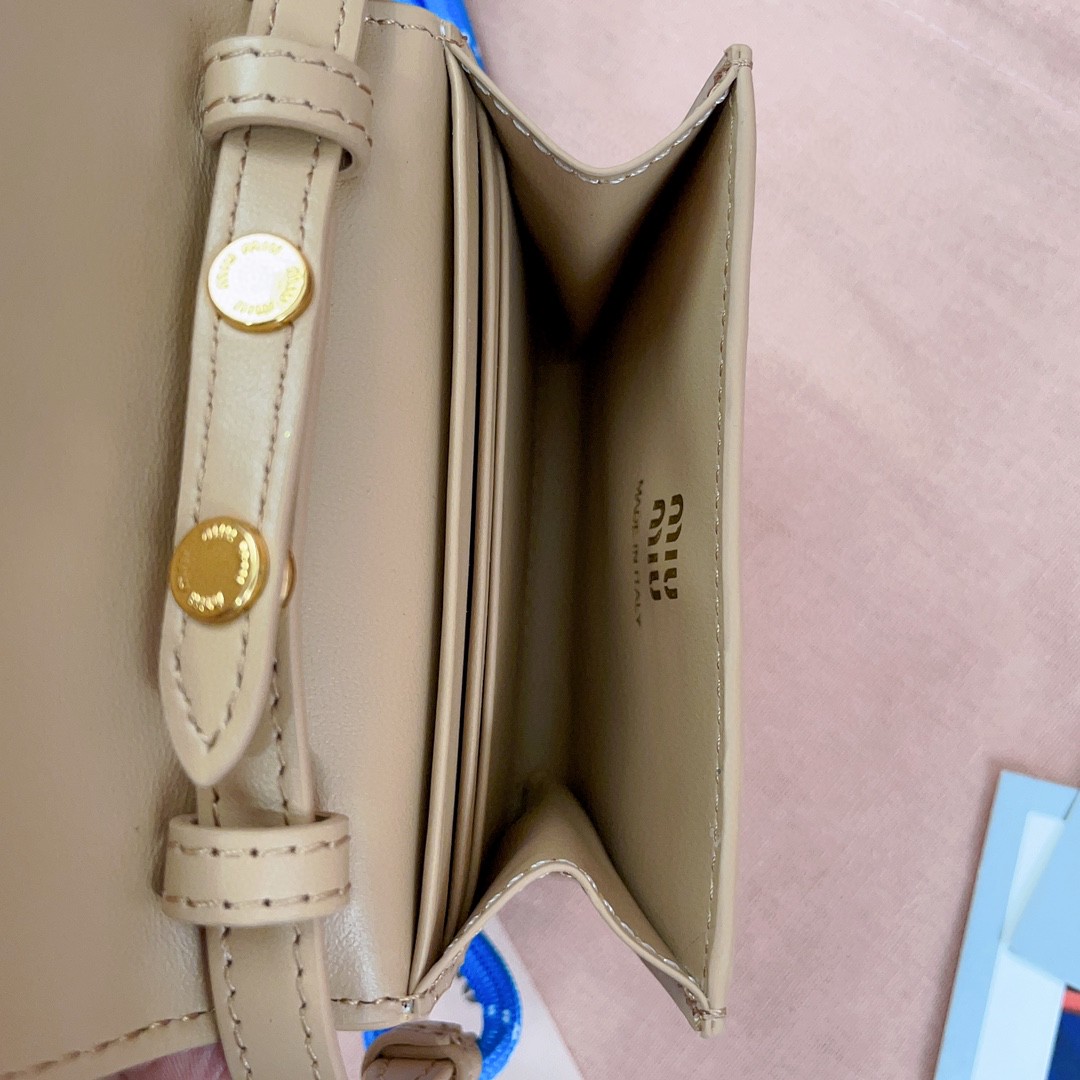 Miu Miu 5DN014 mini bag beige M1