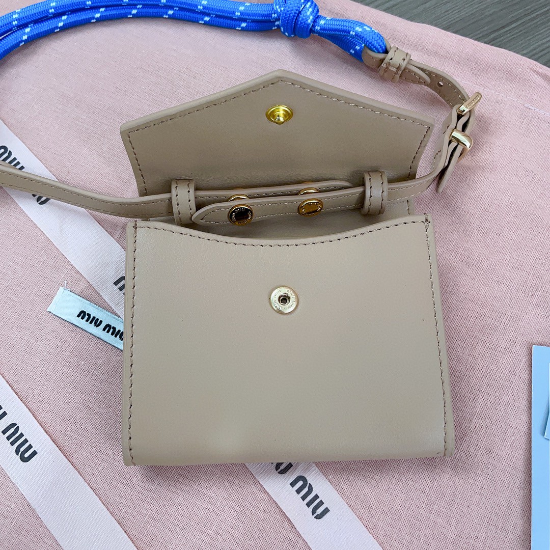 Miu Miu 5DN014 mini bag beige M1