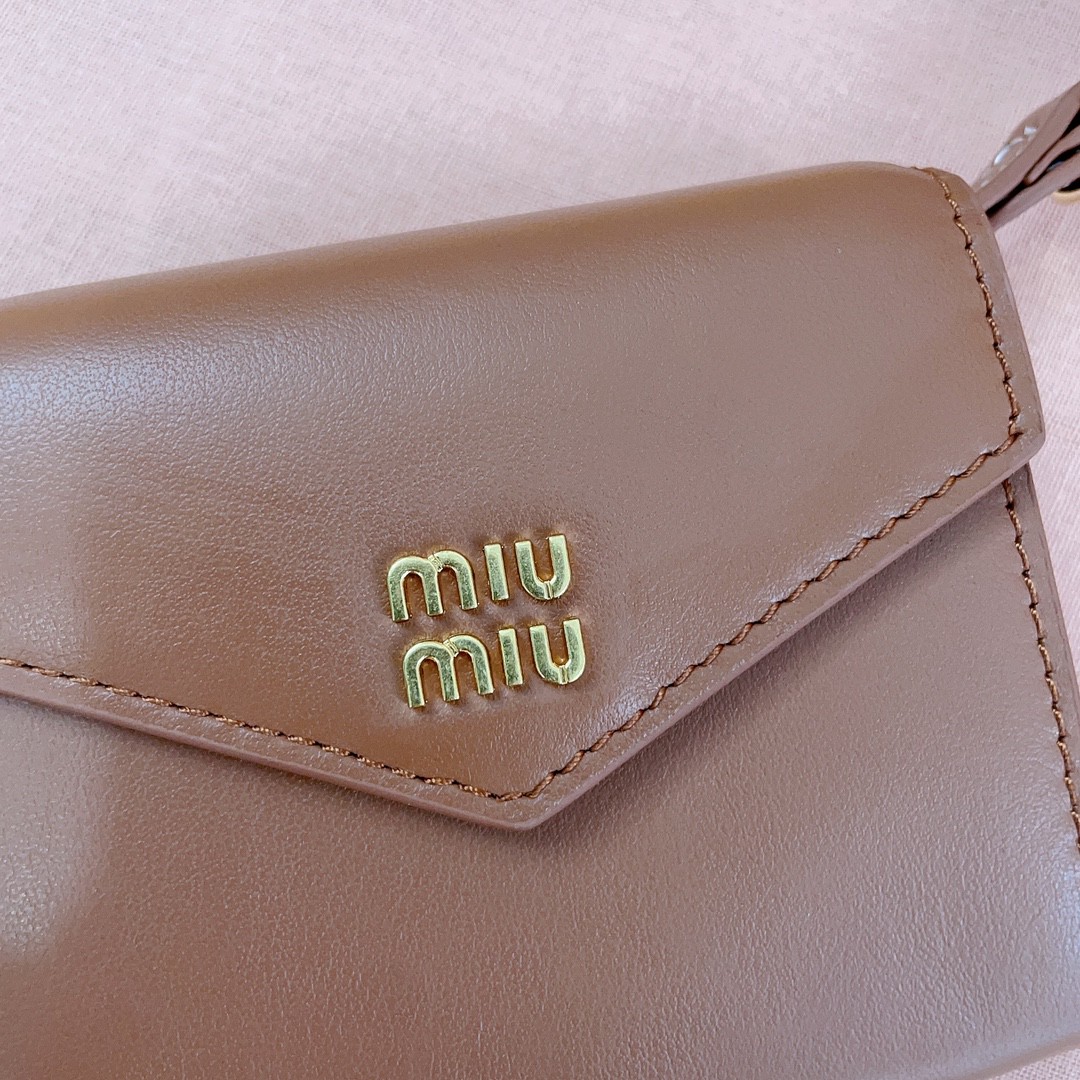 Miu Miu 5DN014 mini bag cognac M1