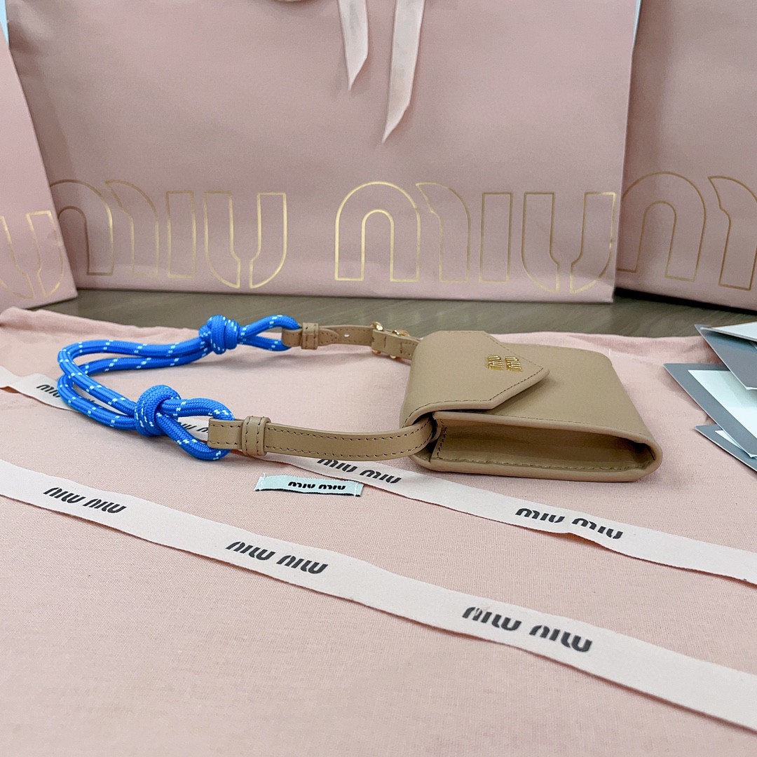 Miu Miu 5DN014 mini bag beige M1