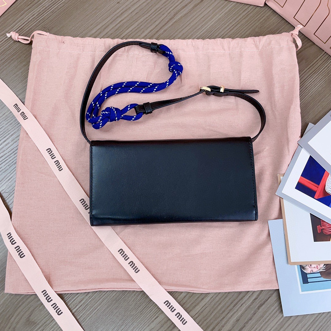 Miu Miu 5DN006 wallet bag black M1