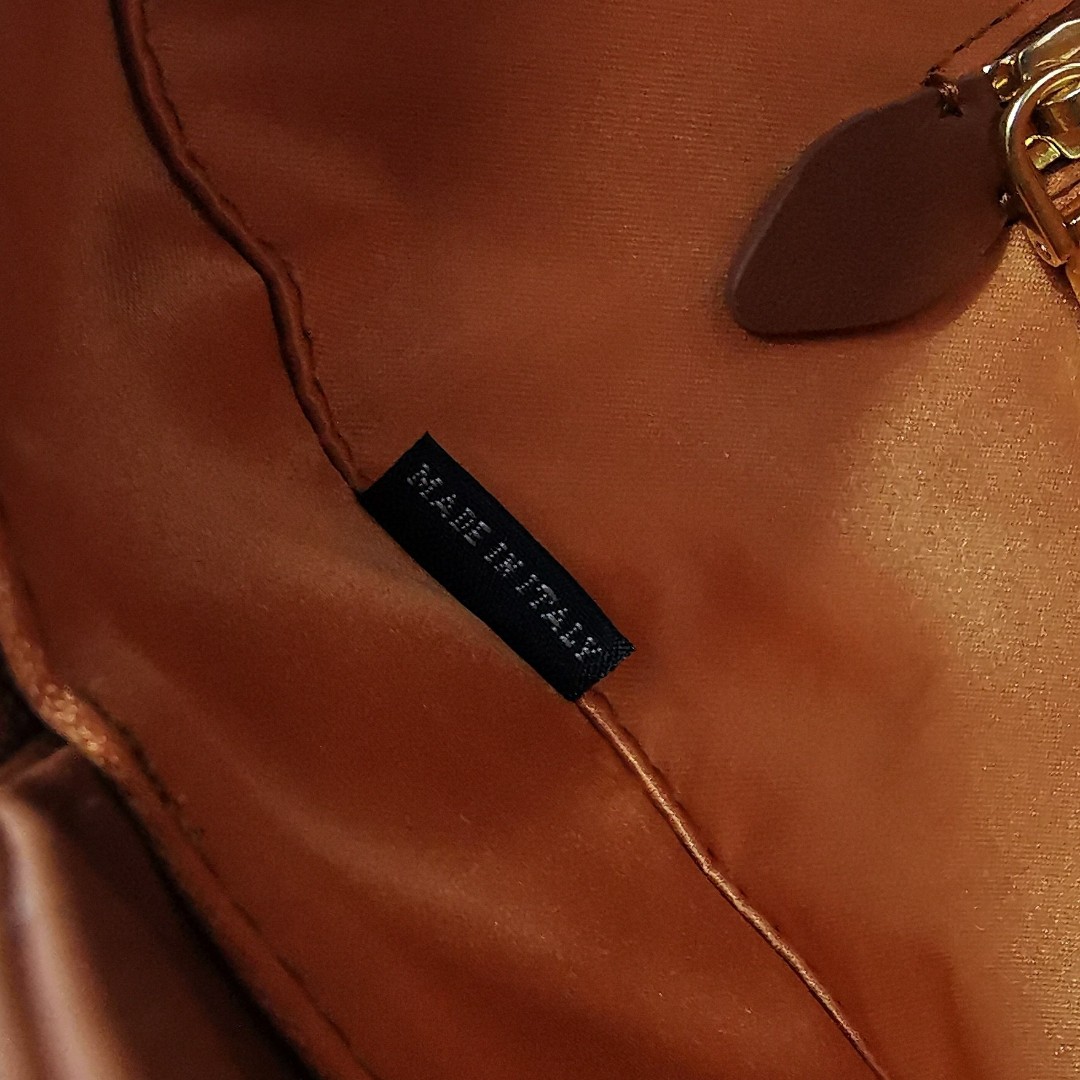 Miu Miu 5BB117 Leather Beau bag cognac M1
