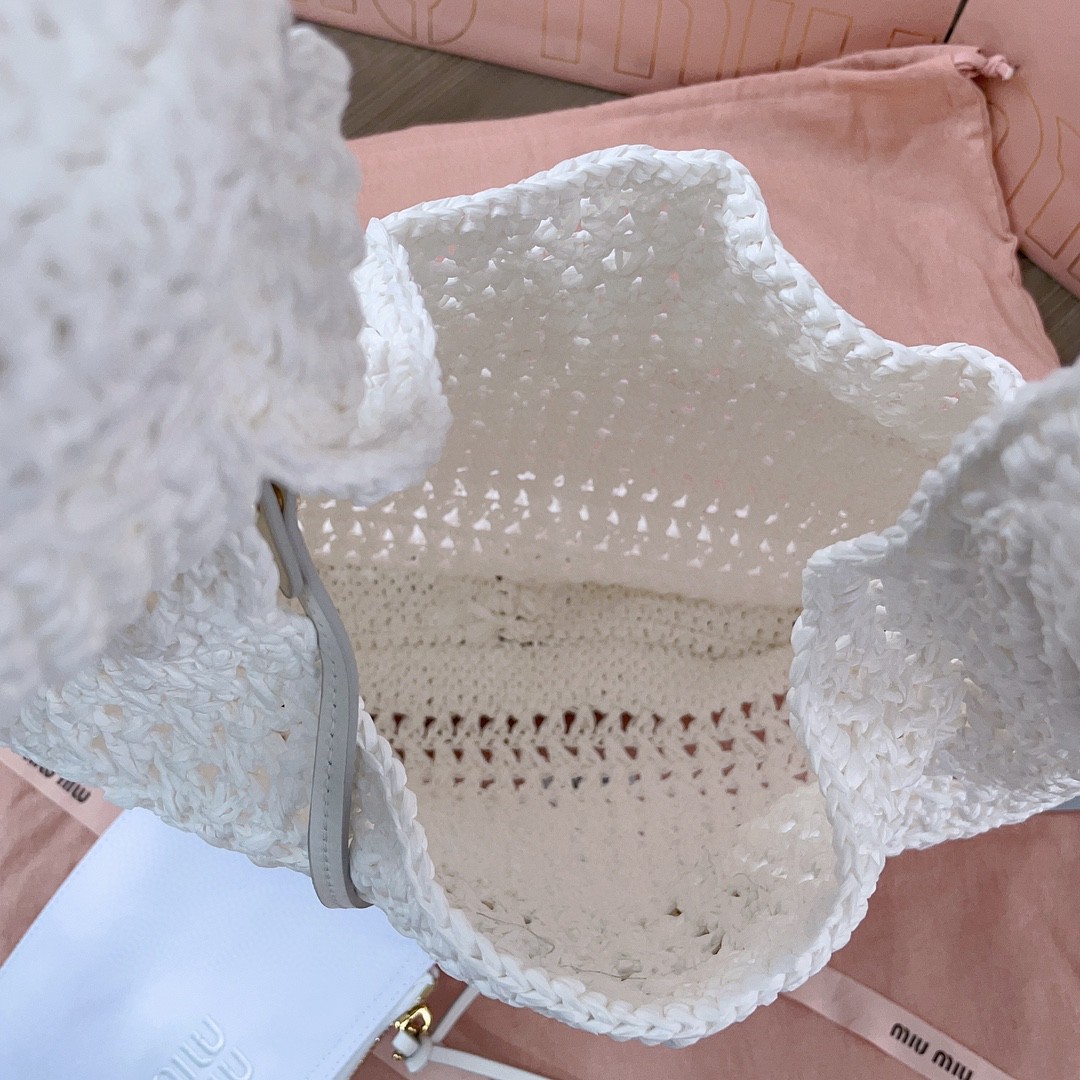 Miu Miu Woven fabric hobo bag 5BC116_2DO1_F0965_V_OOM M1
