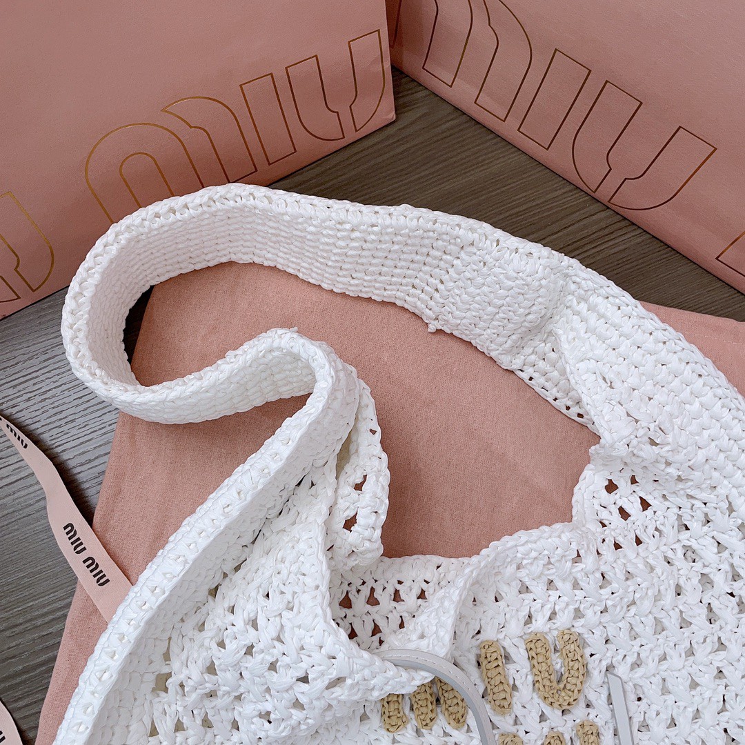 Miu Miu Woven fabric hobo bag 5BC116_2DO1_F0965_V_OOM M1