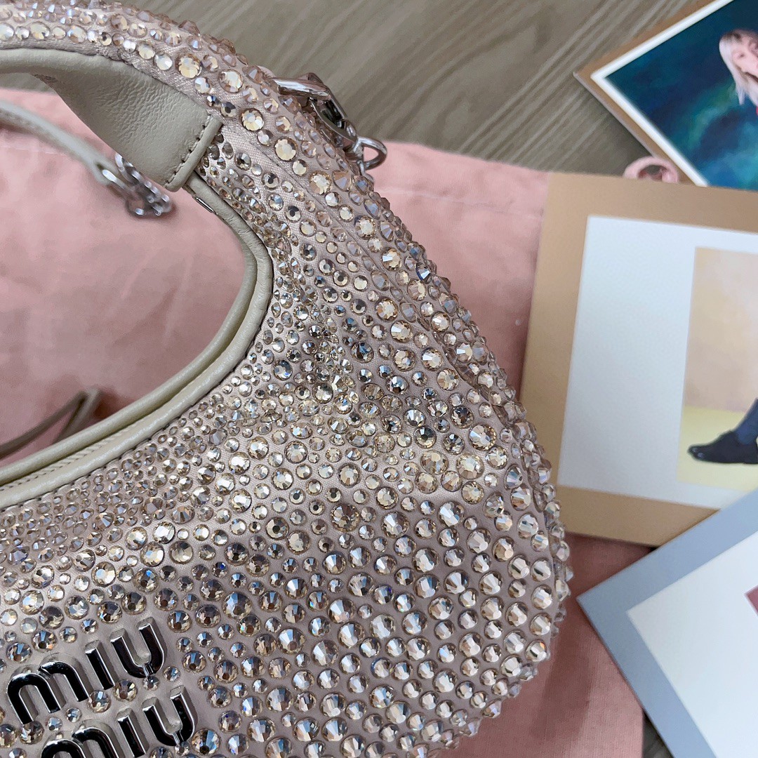 Miu Miu 5BP78 Glass-Crystal Bag M1