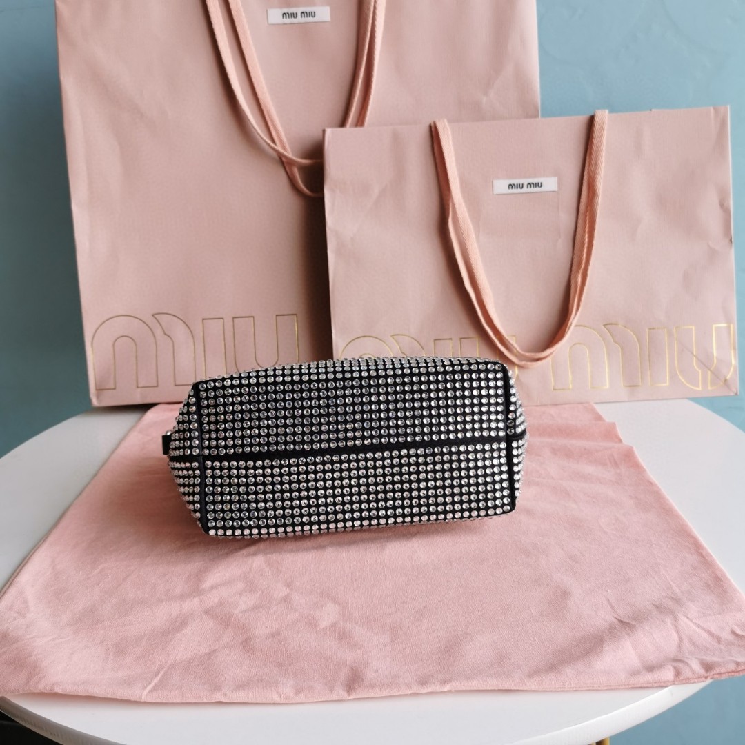 Miu Miu 5BC103 Spirit Satin Bag m1