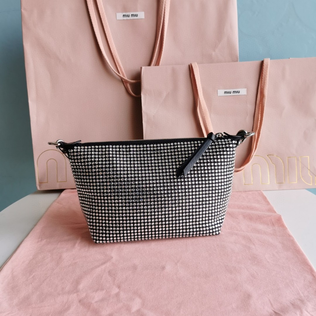 Miu Miu 5BC103 Spirit Satin Bag m1