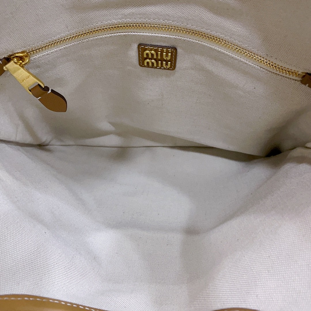 Miu Miu IVY leather bag 5BG231_2CRW_F0046_V_MLN cognac M1