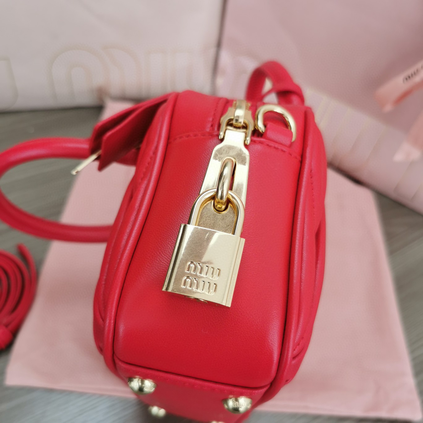 Miu Miu Arcadie matelassé nappa leather bag 5BB123_N88_F0049_V_YOO red M1