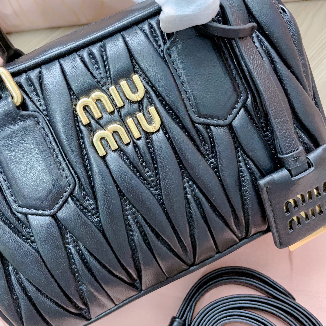 Miu Miu Arcadie matelassé nappa leather bag 5BB123_N88_F0002_V_YOO black M1