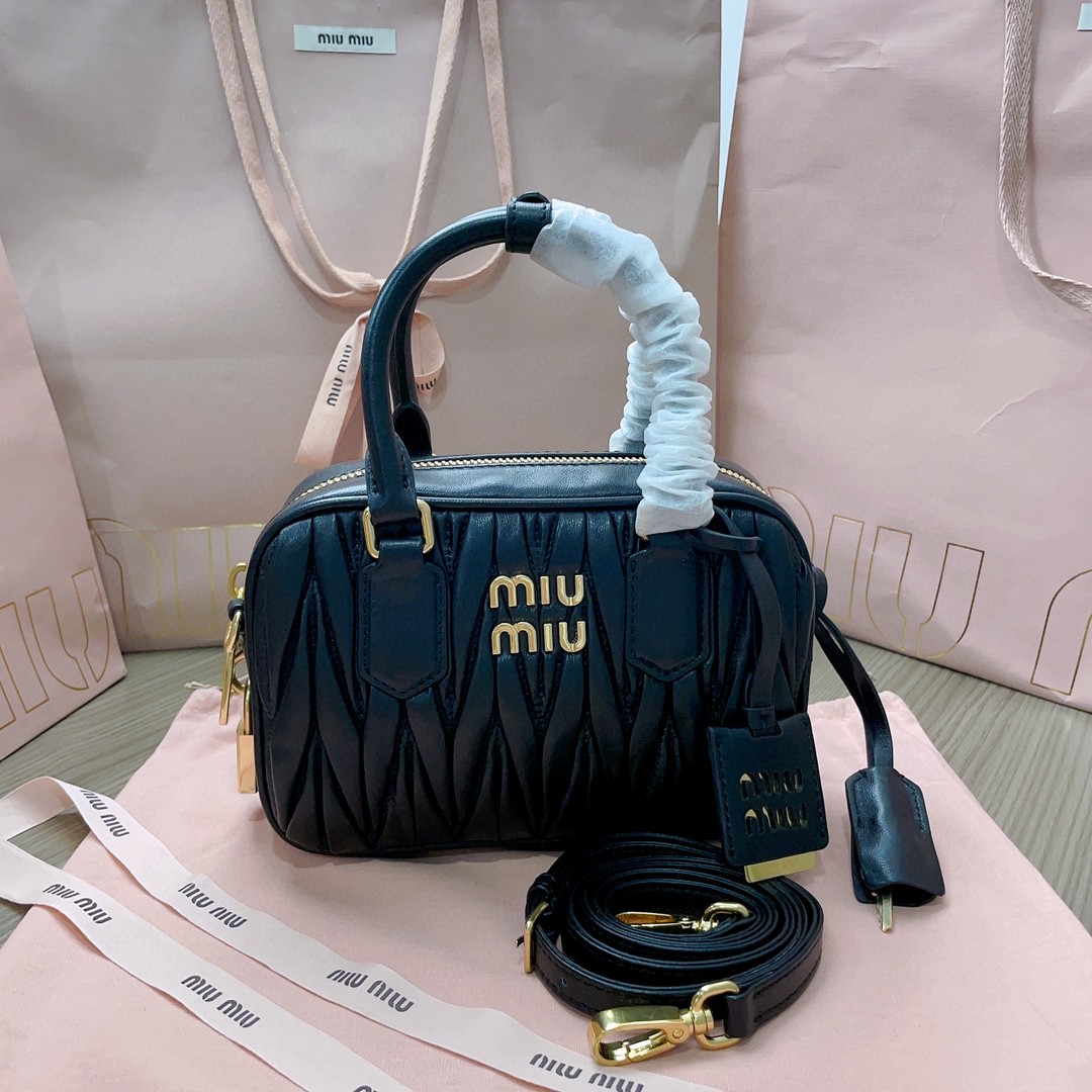 Miu Miu Arcadie matelassé nappa leather bag 5BB123_N88_F0002_V_YOO black M1