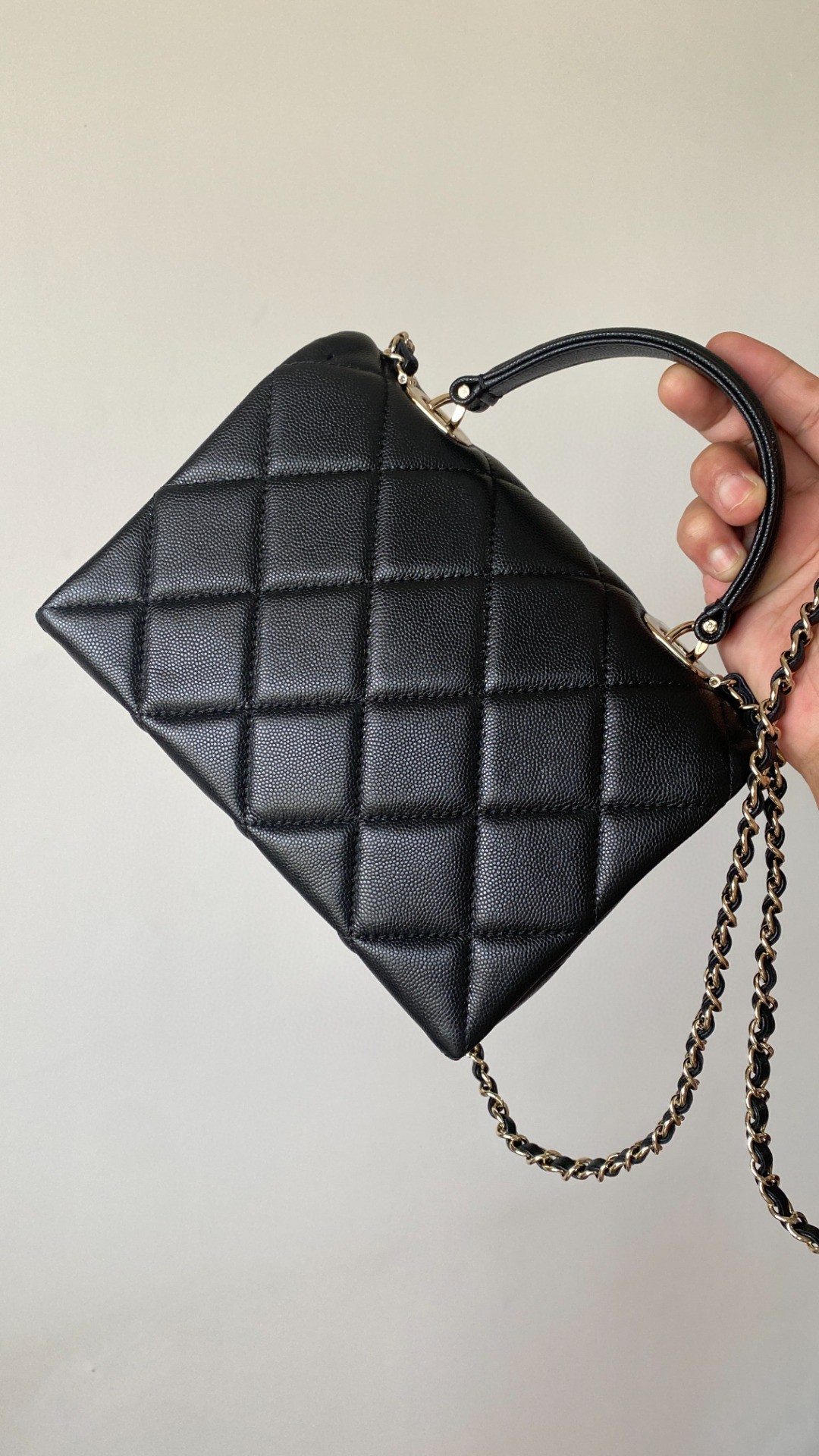 Chanel kelly handle bag