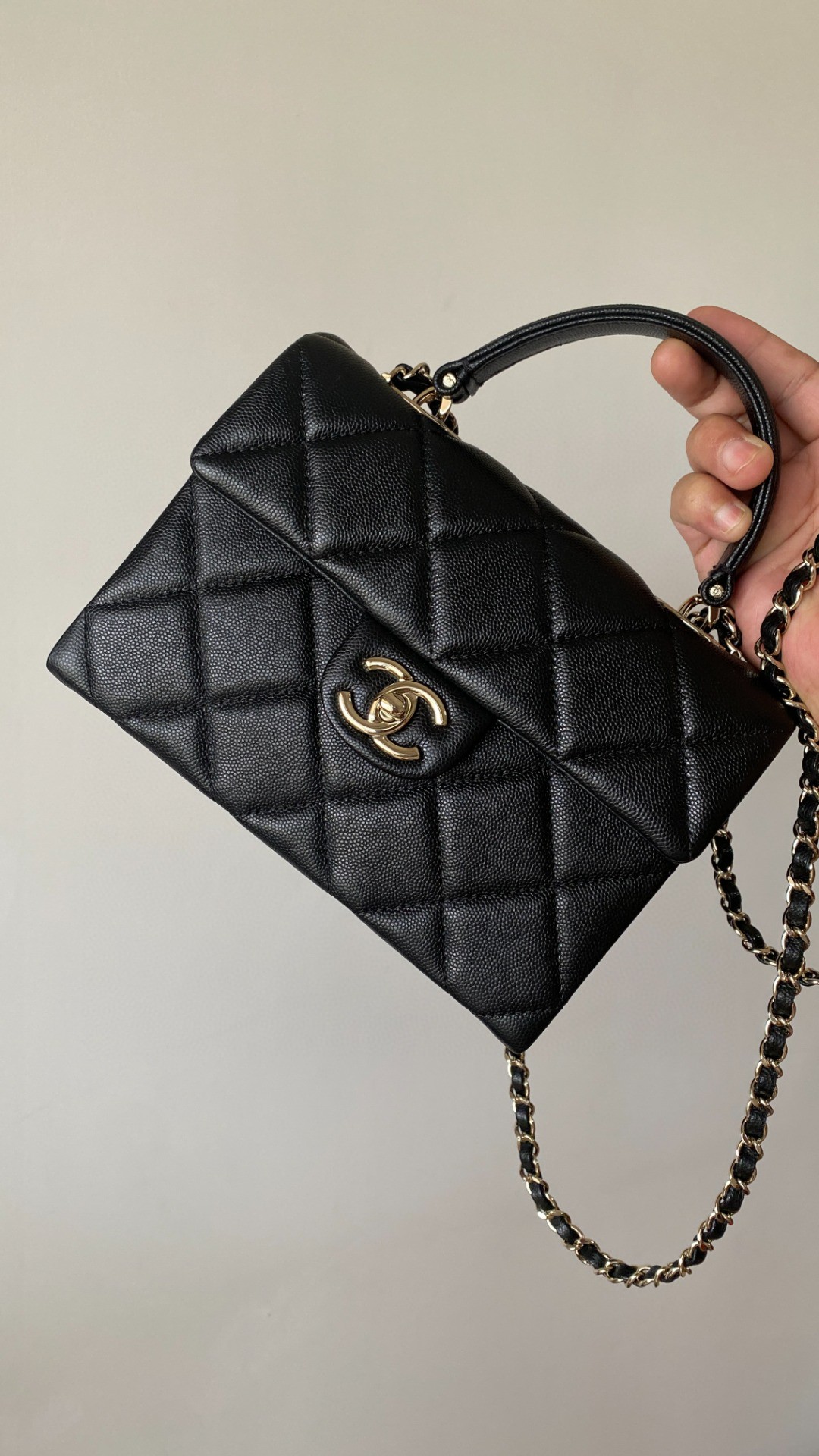 Chanel kelly handle bag