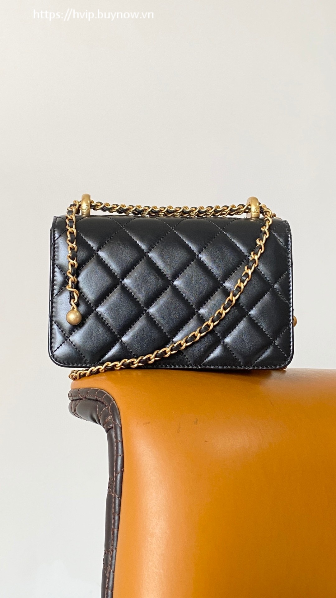 Chanel leather flap bag