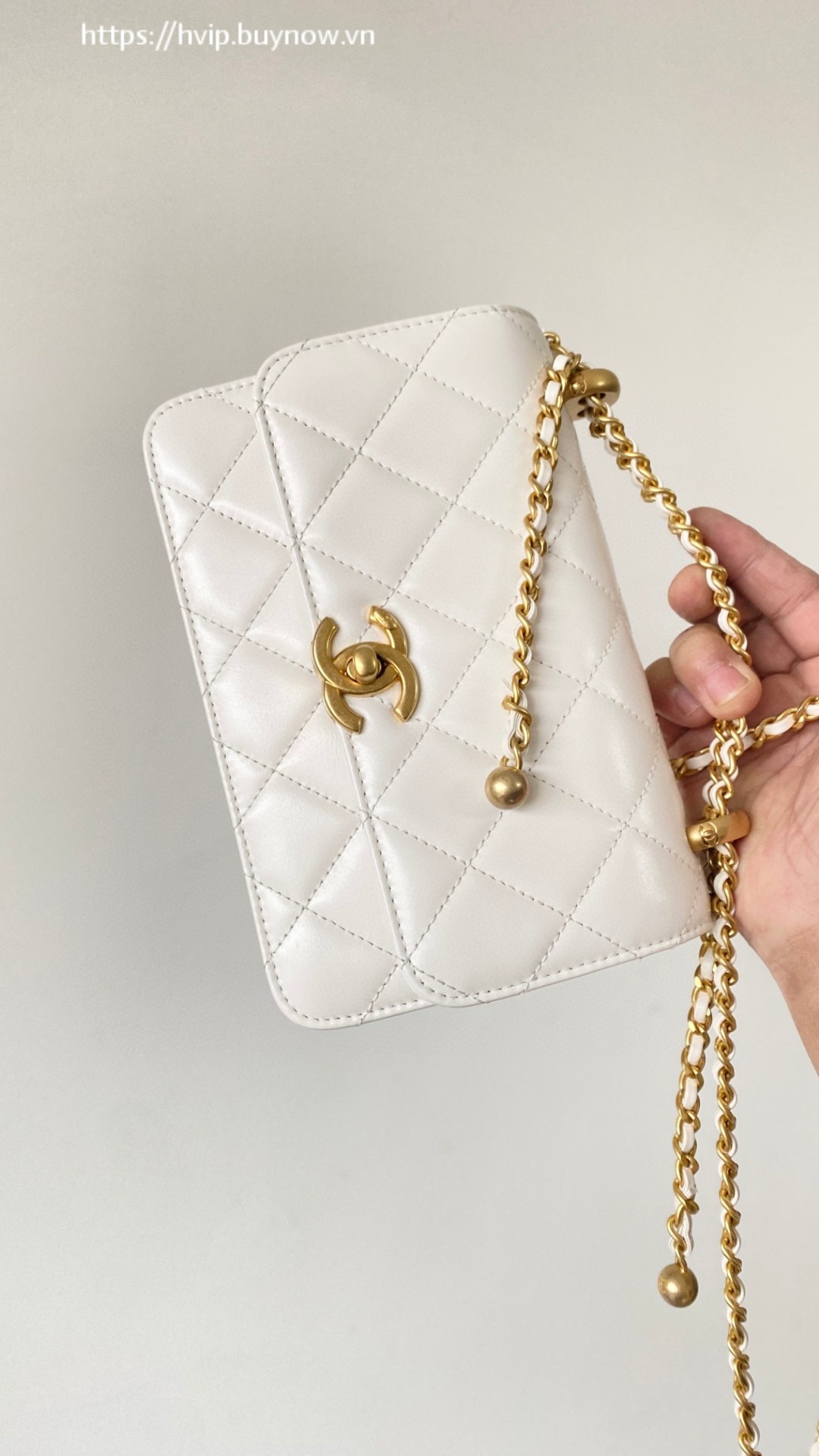 Chanel leather flap bag