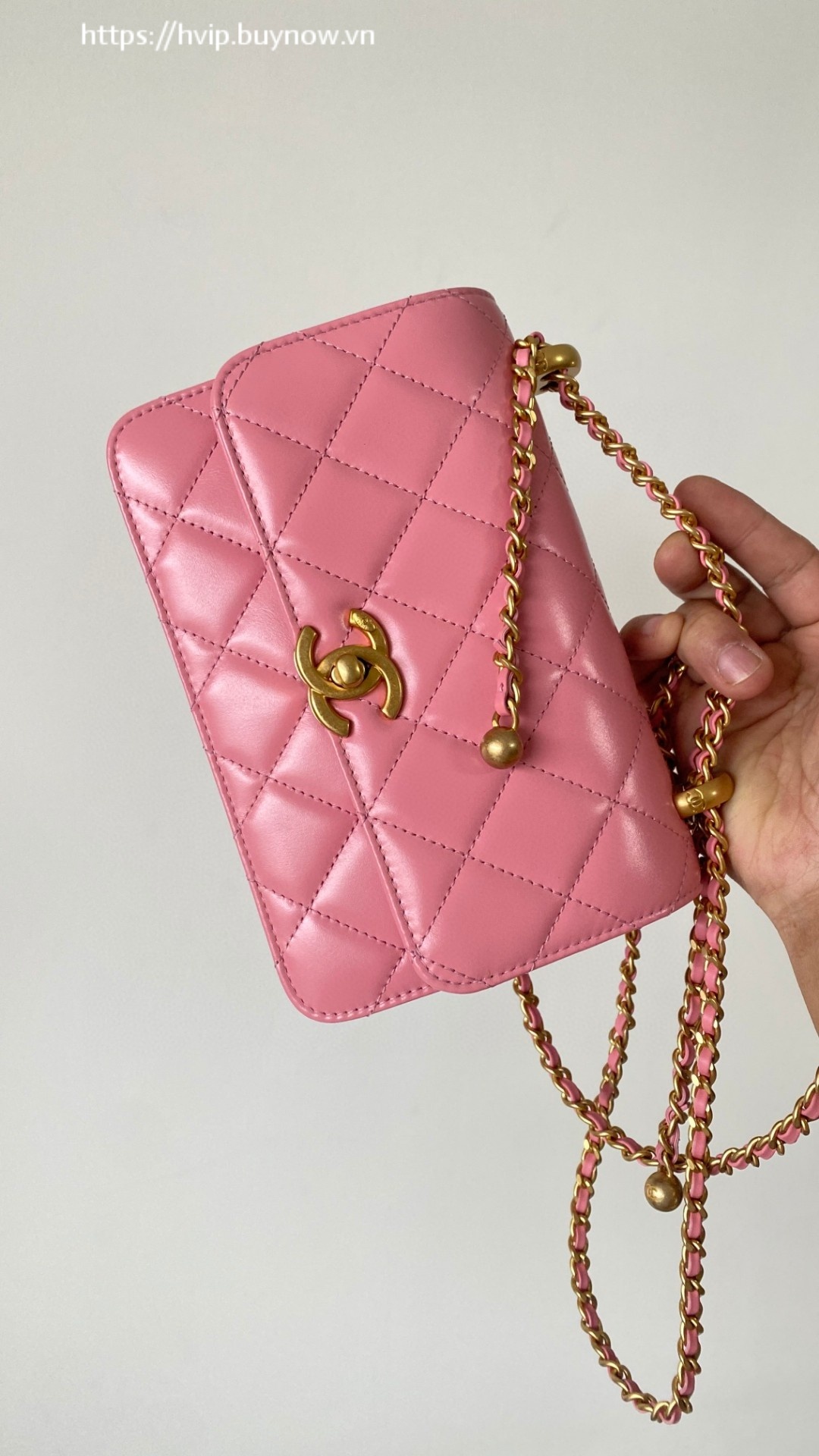 Chanel leather flap bag