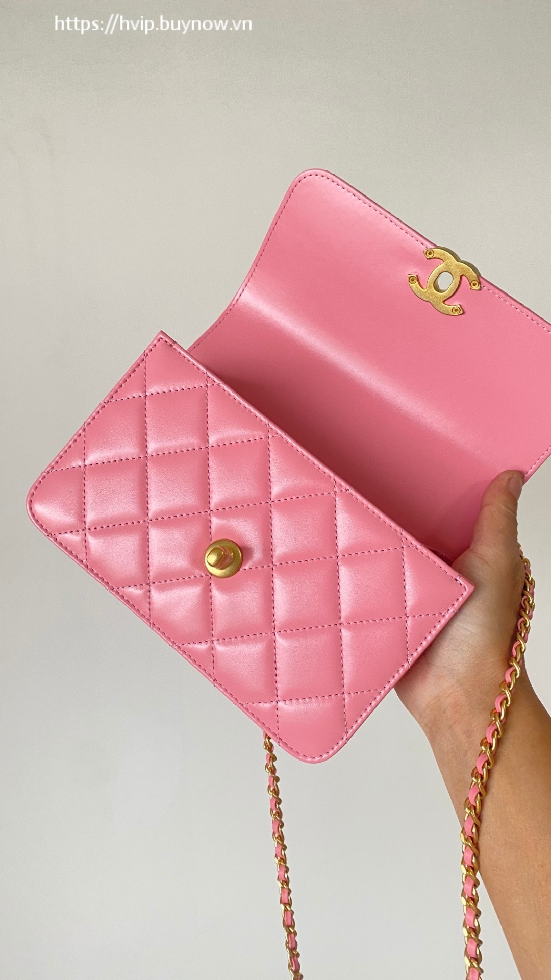 Chanel leather flap bag