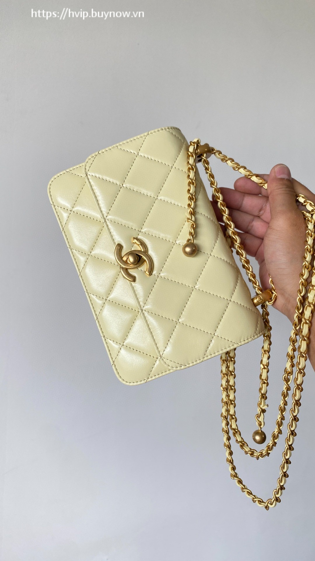 Chanel leather flap bag