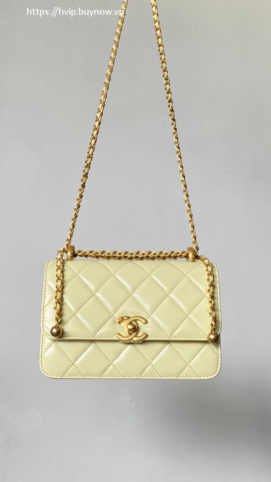 Chanel leather flap bag