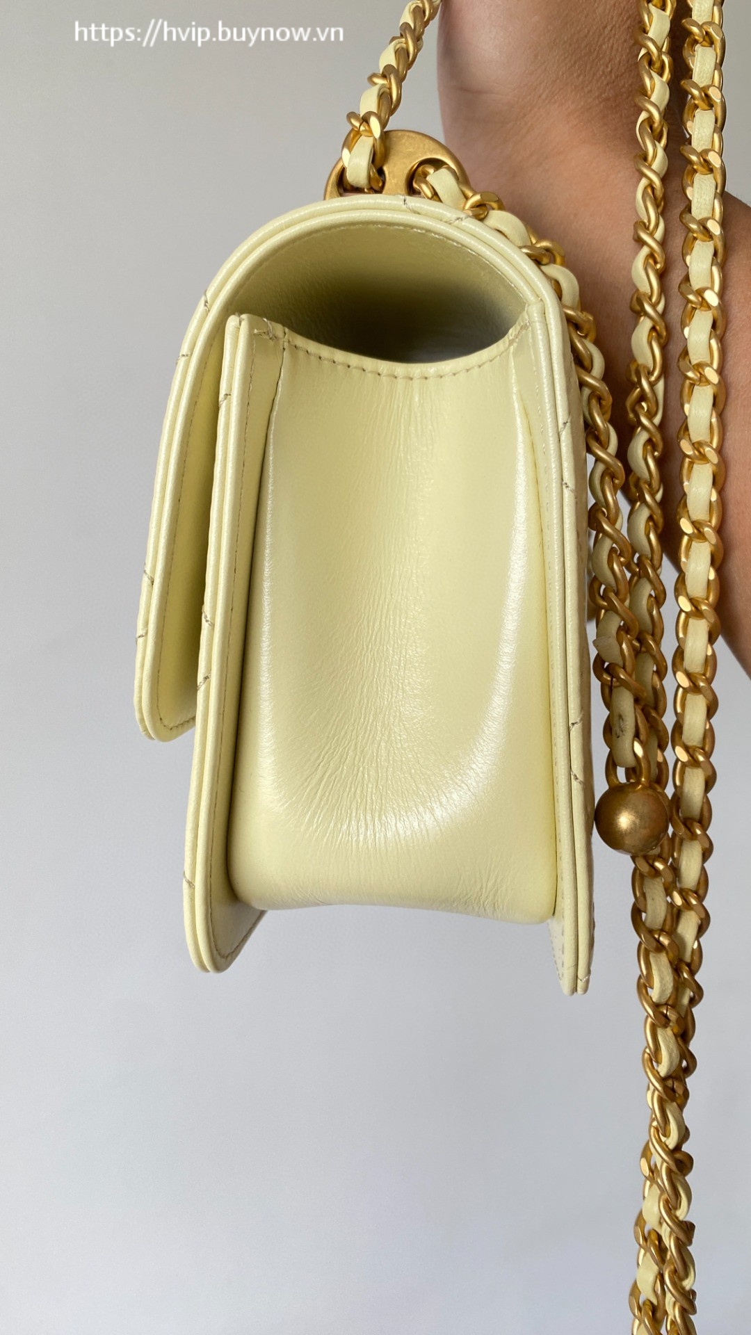Chanel leather flap bag