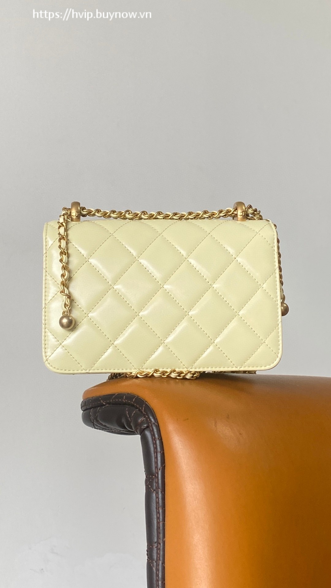 Chanel leather flap bag