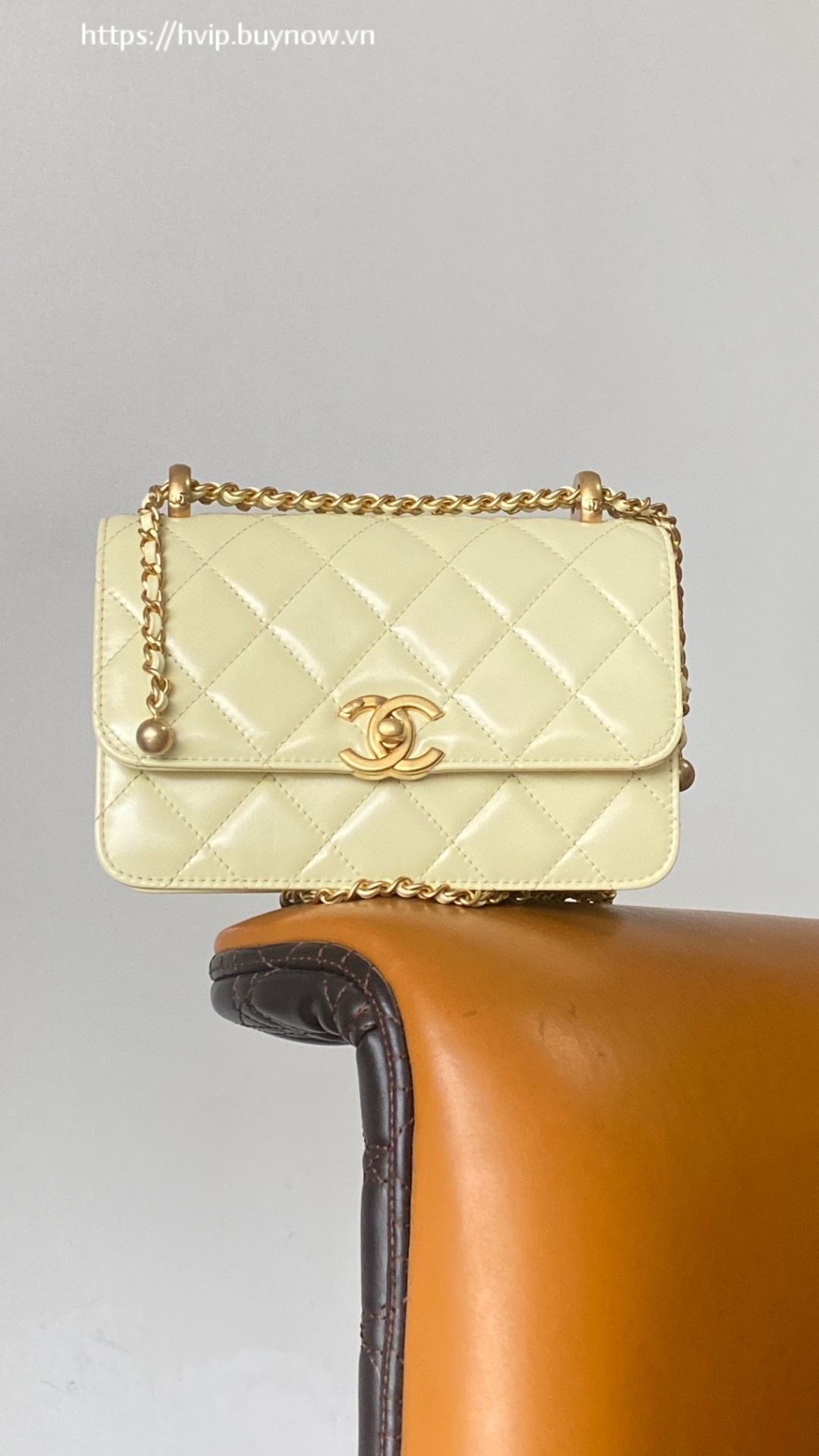 Chanel leather flap bag