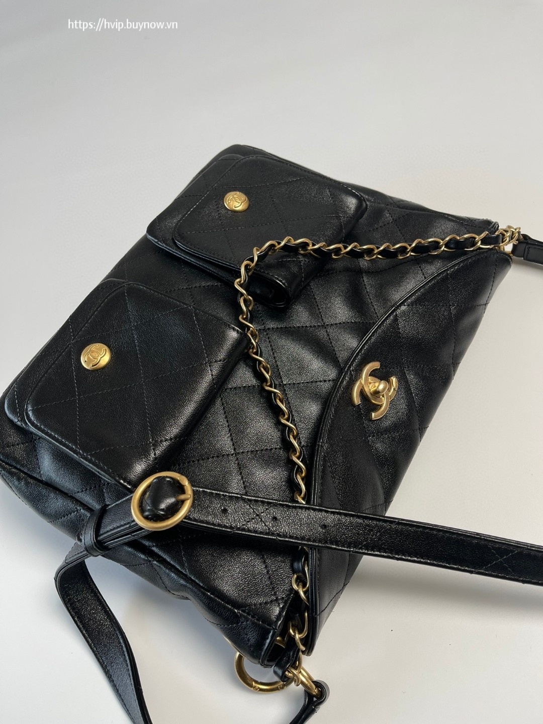 Chanel large hobo bag