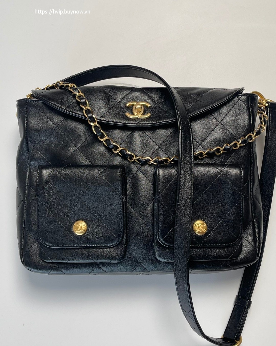 Chanel large hobo bag