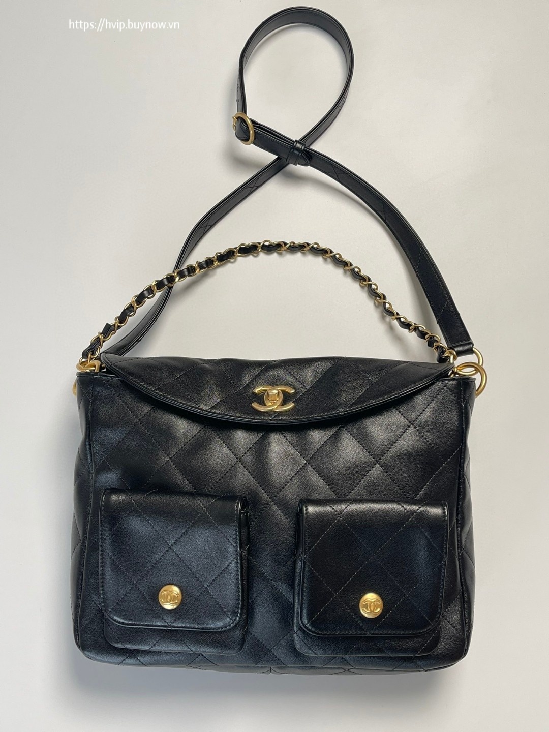 Chanel large hobo bag