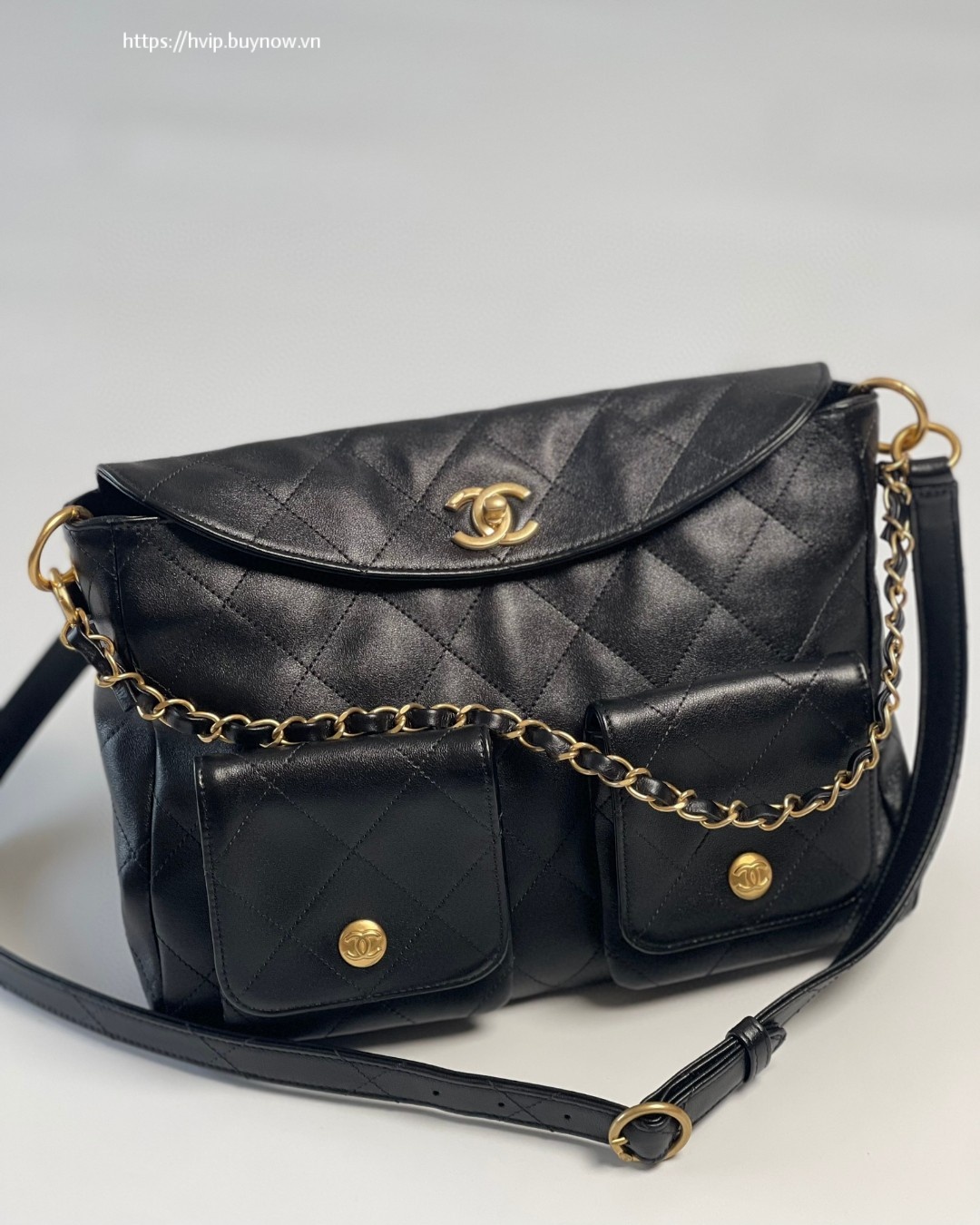 Chanel large hobo bag
