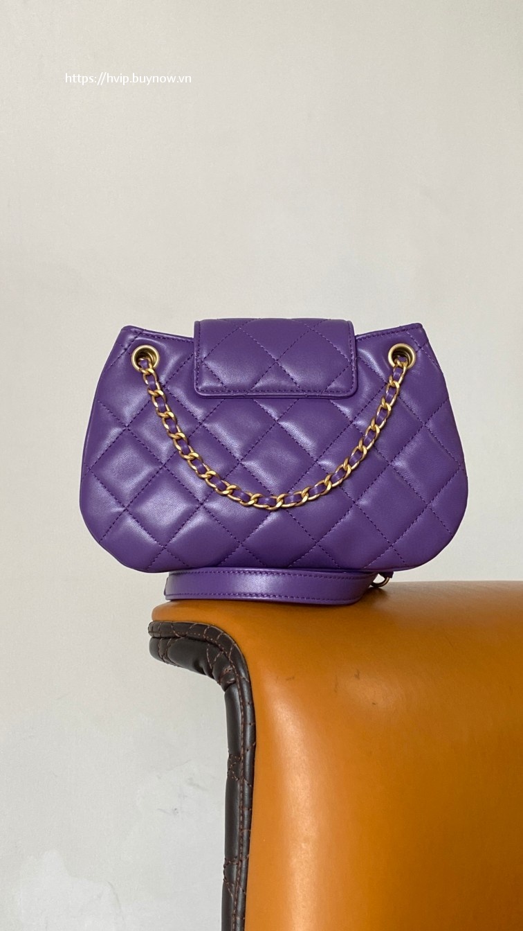 Copy of Chanel 23 hobo bag CC logo