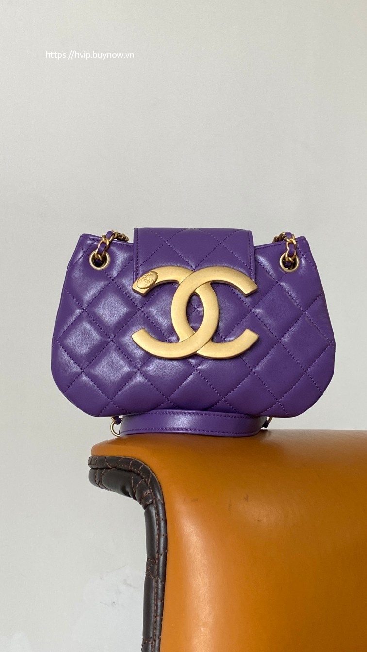 Copy of Chanel 23 hobo bag CC logo