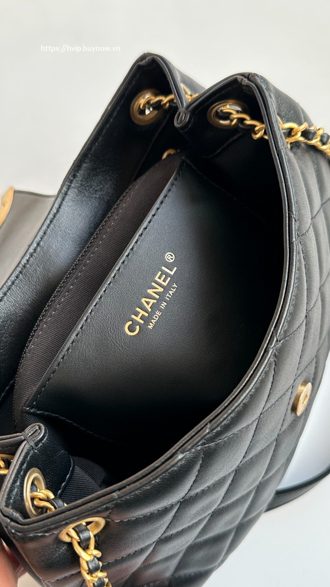 Chanel 23 hobo bag CC logo