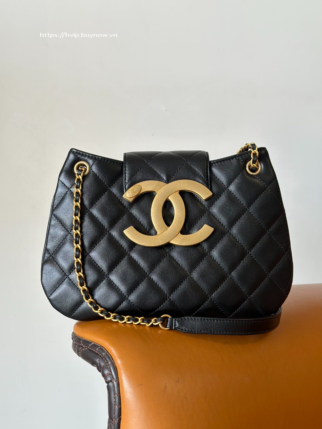 Chanel 23 hobo bag CC logo