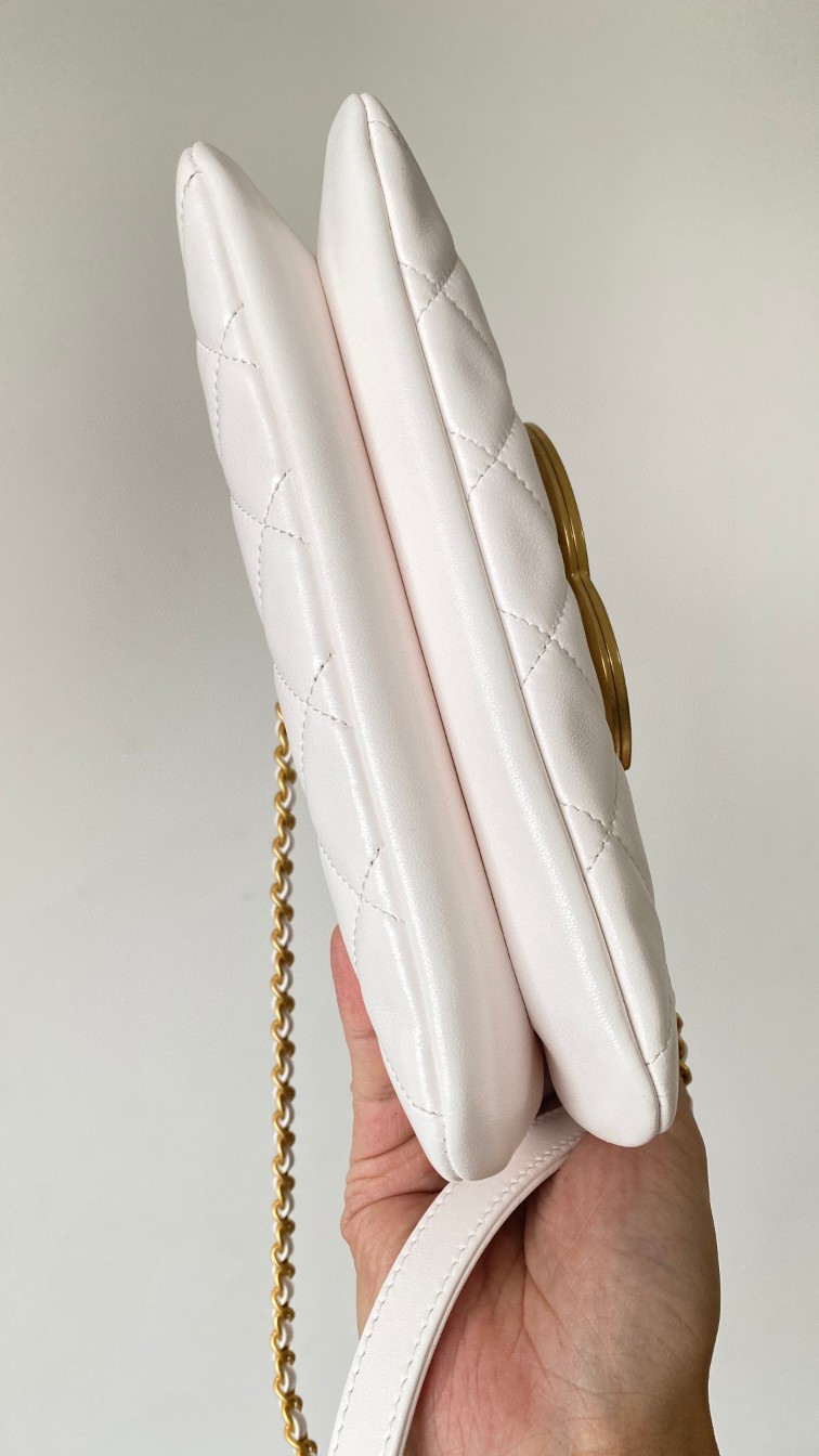 Chanel mini tote leather bag