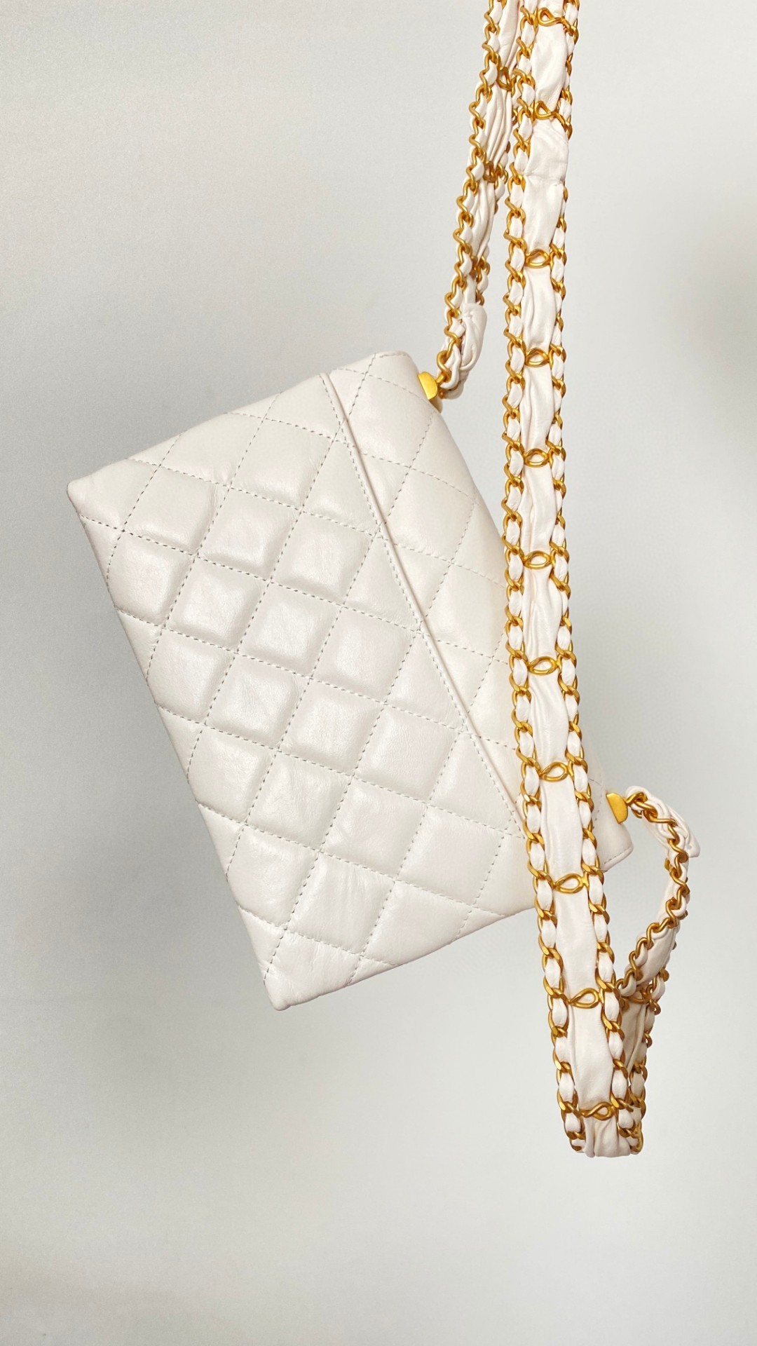 Chanel 23k shoulder leather bag