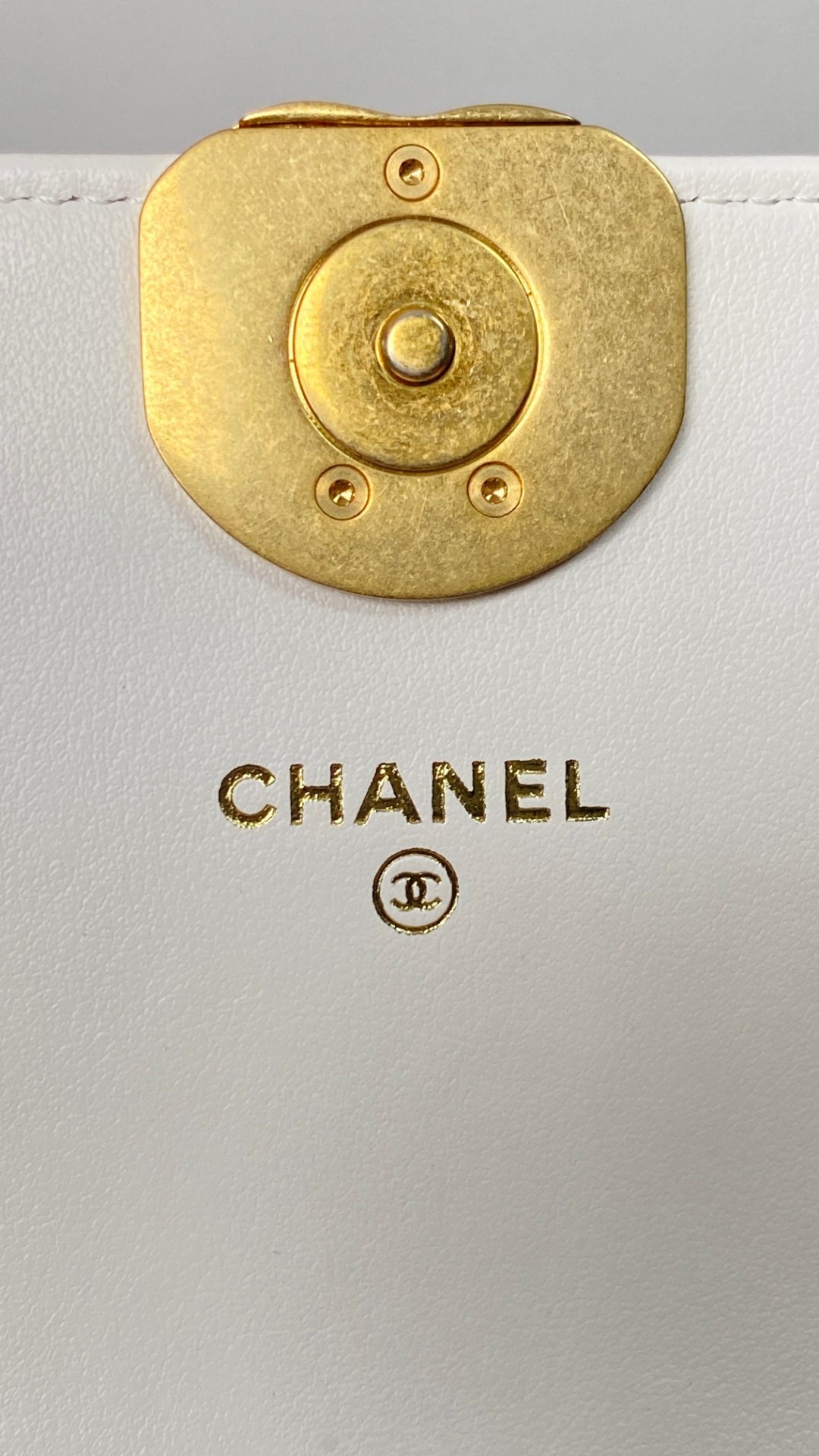 Chanel 23k shoulder leather bag