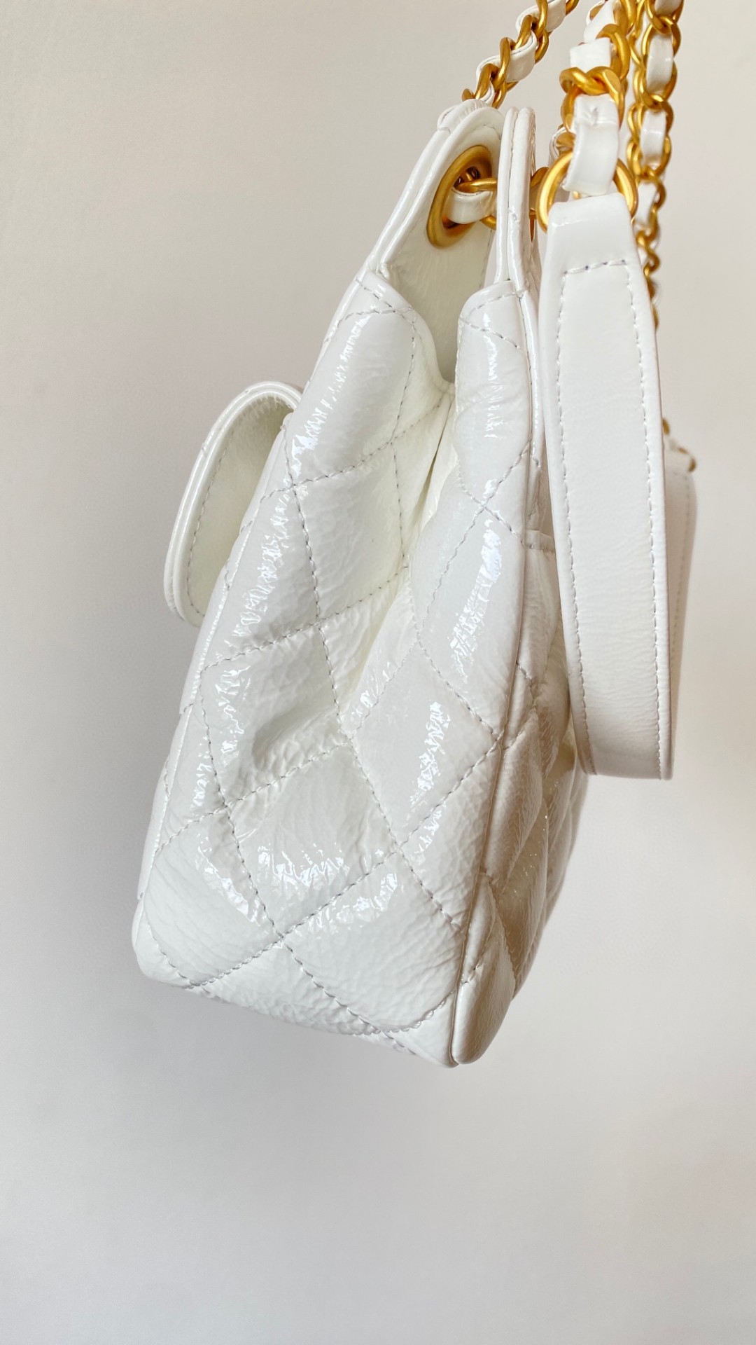Chanel hobo leather bag