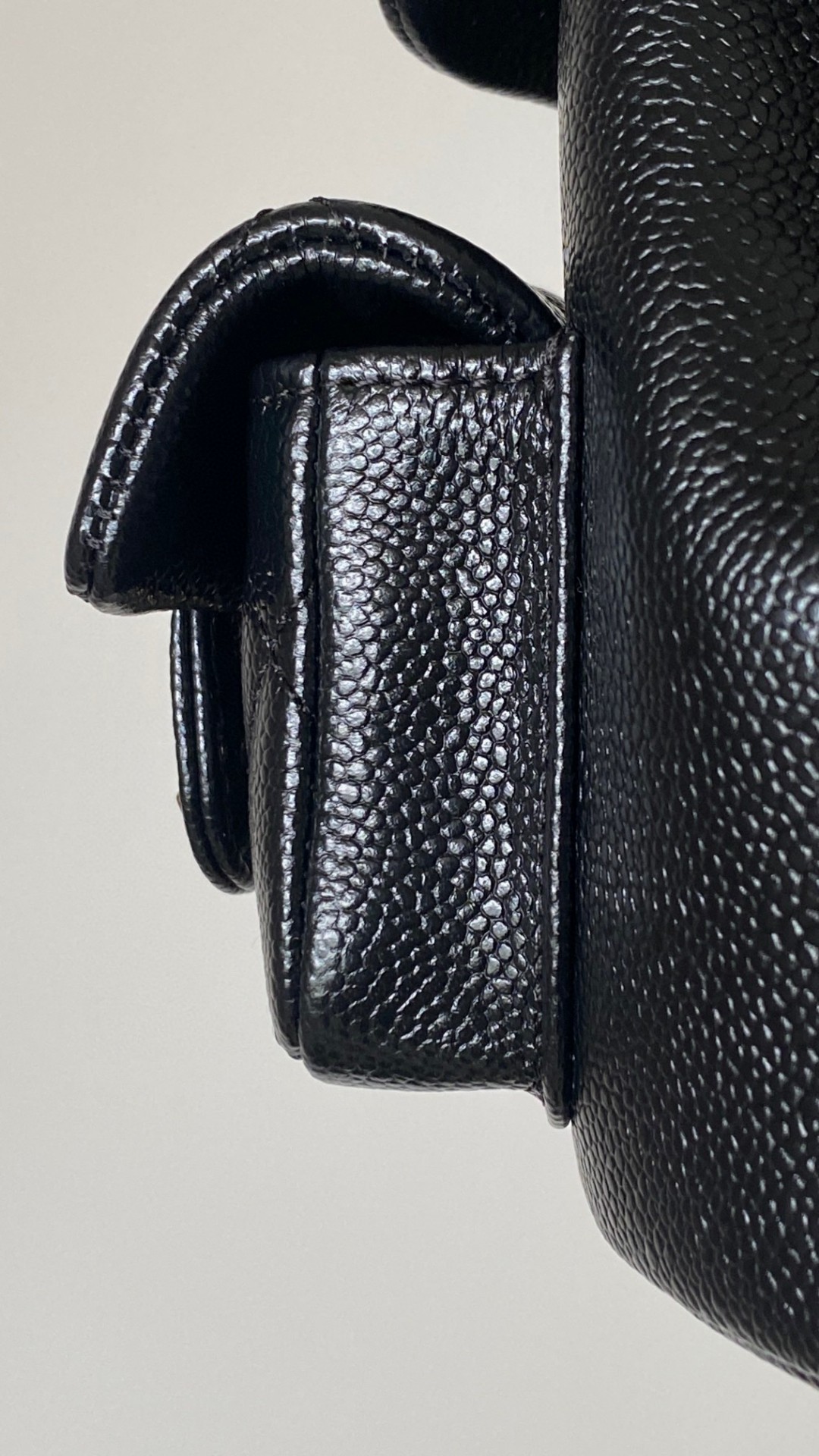 Chanel Duma backpack mini black leather