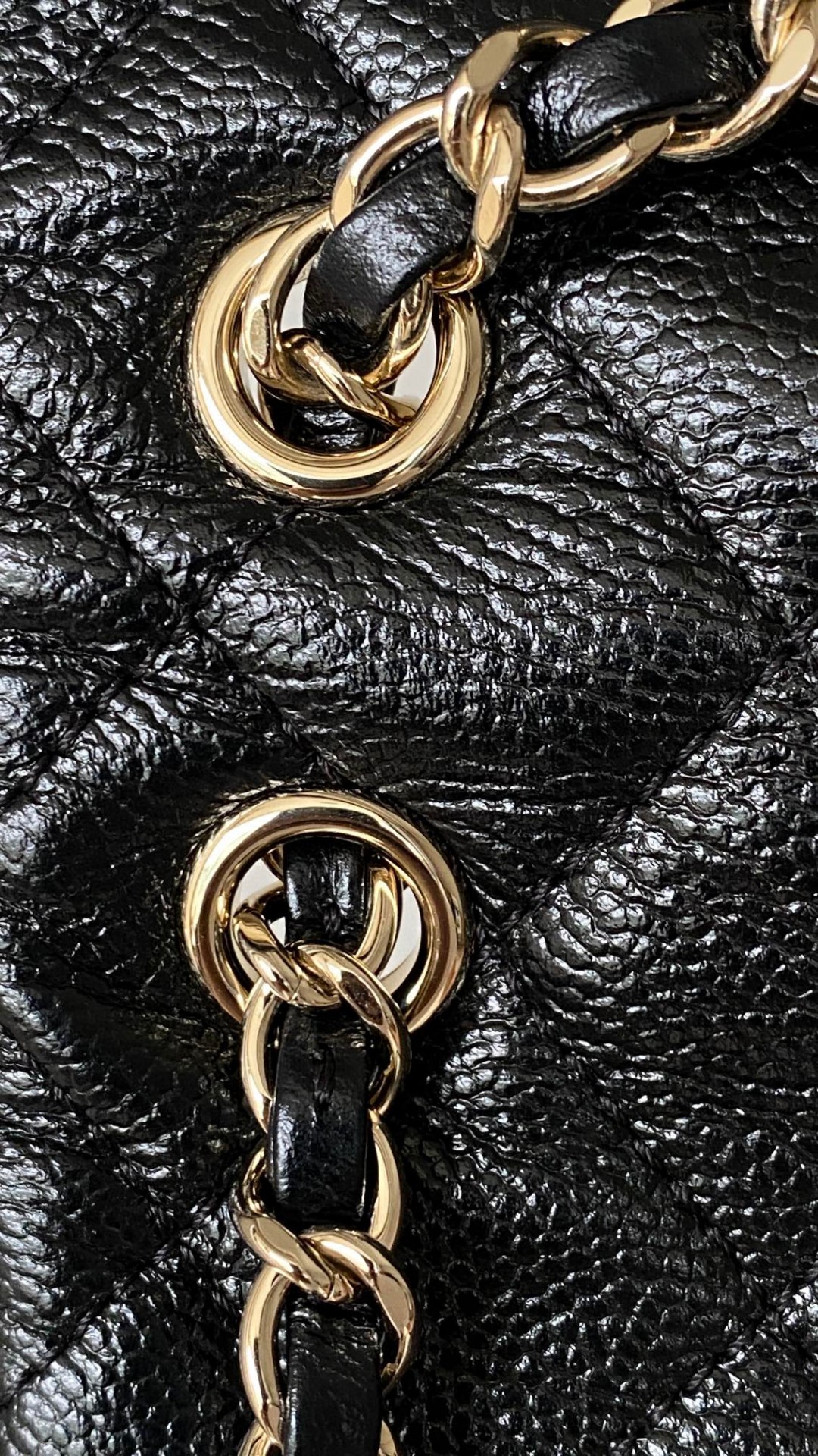 Chanel Duma backpack mini black leather