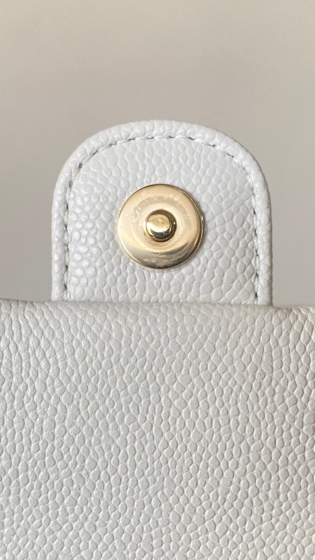 Chanel Duma backpack mini white leather