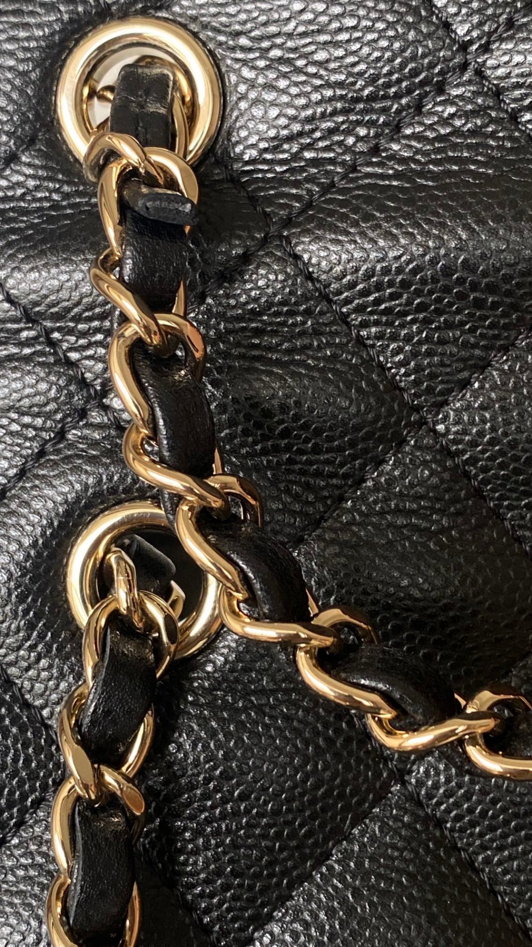 Chanel Duma backpack mini black leather