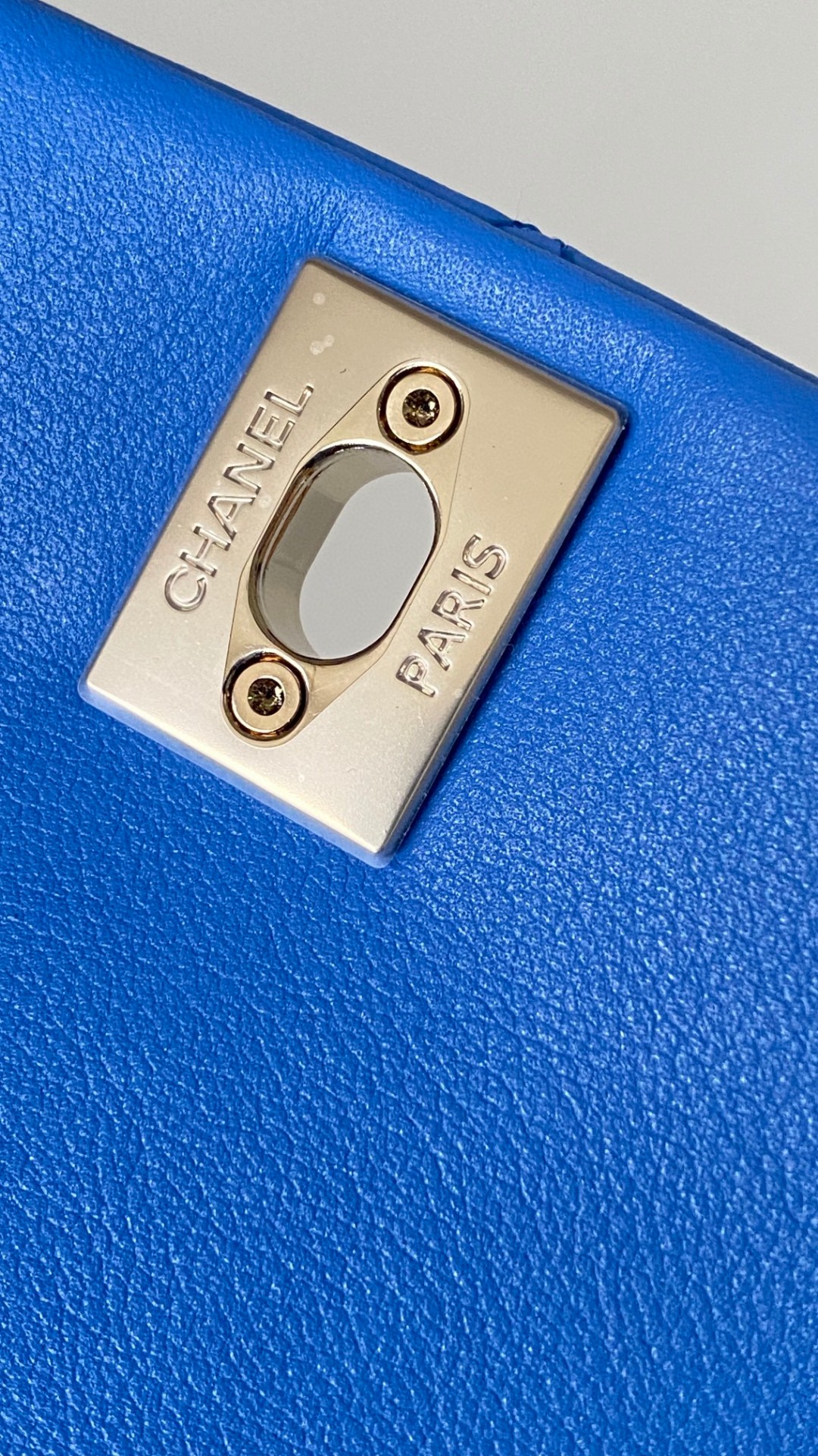 Chanel Duma backpack blue leather