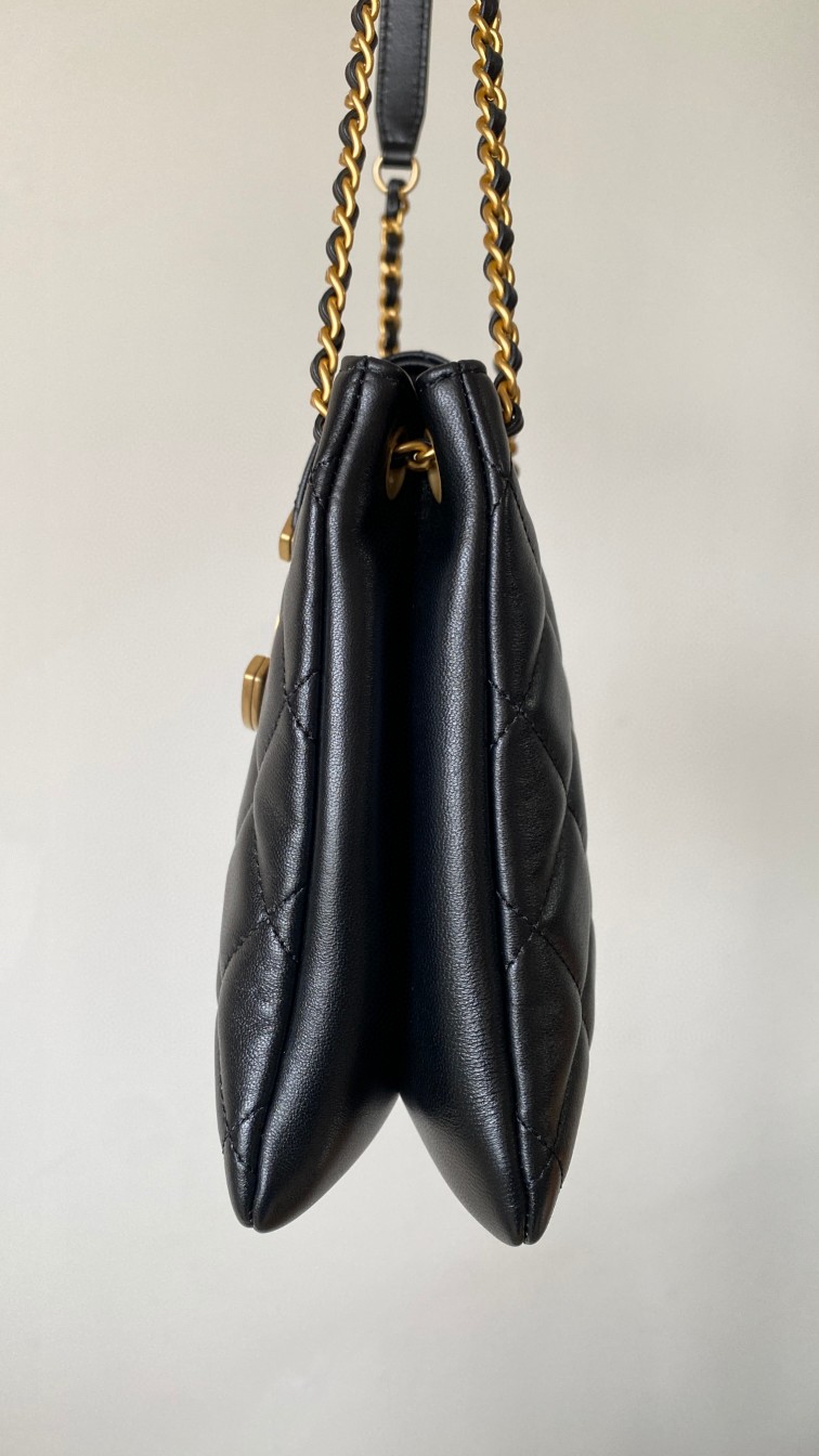 Chanel 24 hobo bag CC logo