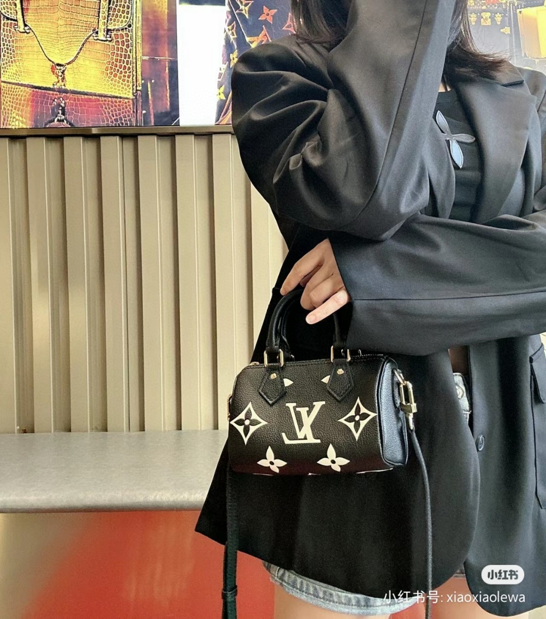 Louis Vuitton M81456 Nano Speedy Lv1