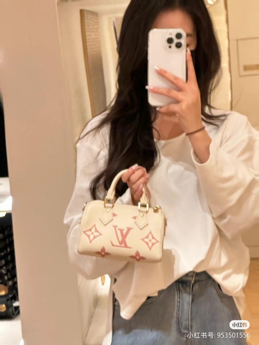 Louis Vuitton Nano Speedy M81913 Lv1