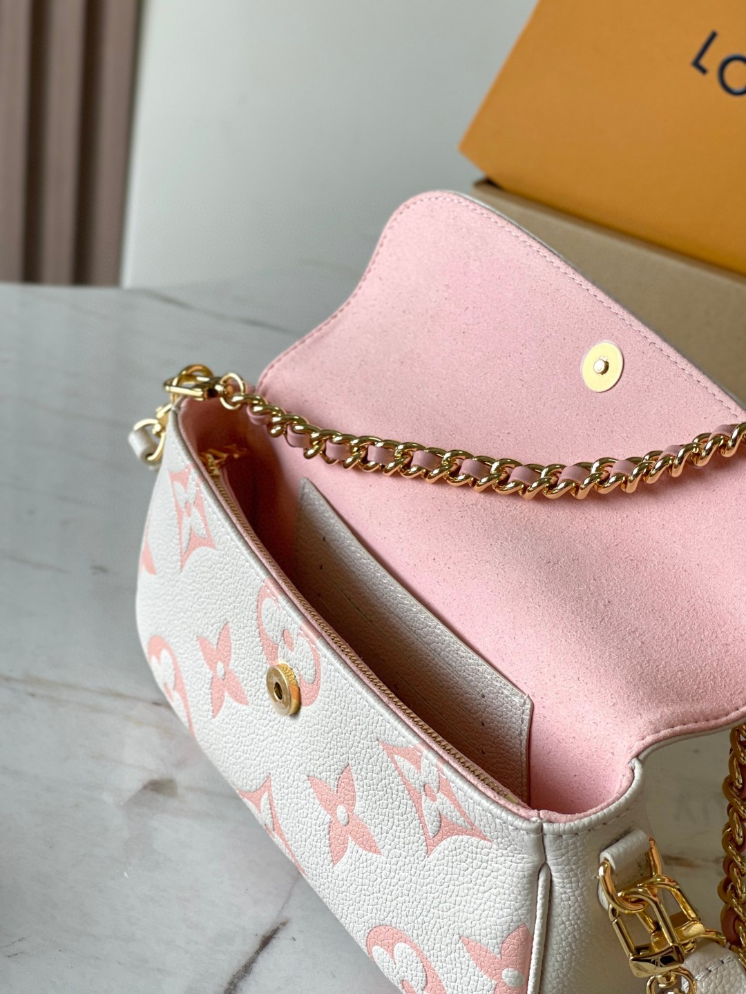 Louis Vuitton M83026 Wallet on Chain Ivy